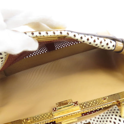 FENDI Peekaboo Punching 2WAY Handbag Calf Ladies [Used]