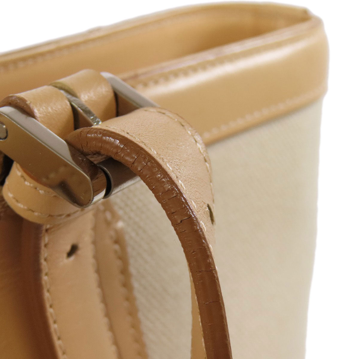 BURBERRY logo Tote Bag Canvas Ladies [Used]