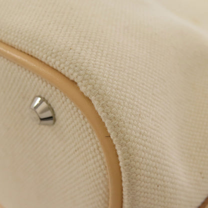 BURBERRY logo Tote Bag Canvas Ladies [Used]
