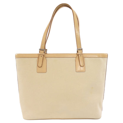 BURBERRY logo Tote Bag Canvas Ladies [Used]