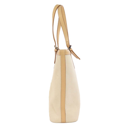 BURBERRY logo Tote Bag Canvas Ladies [Used]