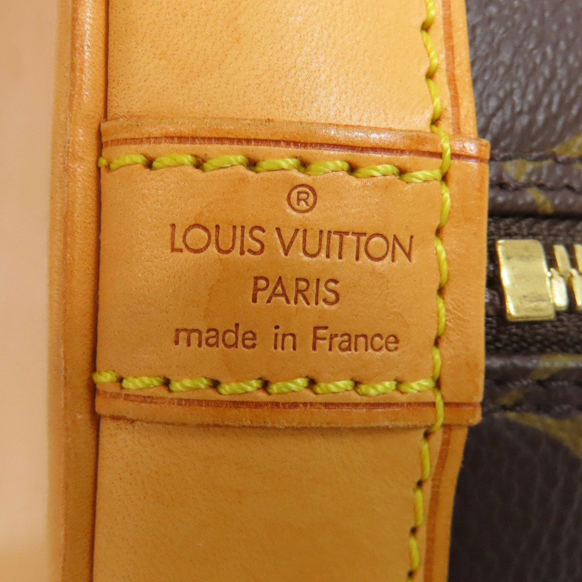 LOUIS VUITTON  M51130 Handbag Alma Monogram canvas Ladies