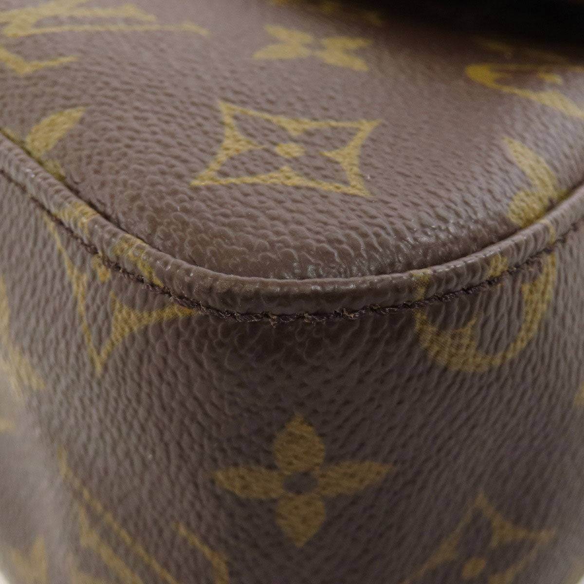 LOUIS VUITTON  M51147 Handbag Mini looping Monogram canvas Ladies