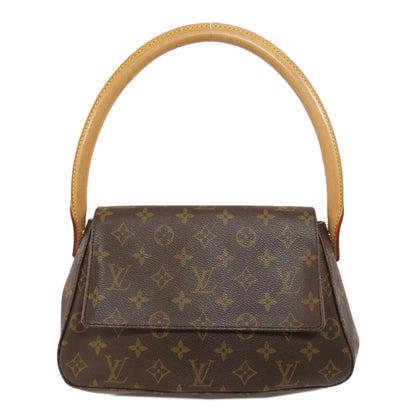 LOUIS VUITTON  M51147 Handbag Mini looping Monogram canvas Ladies