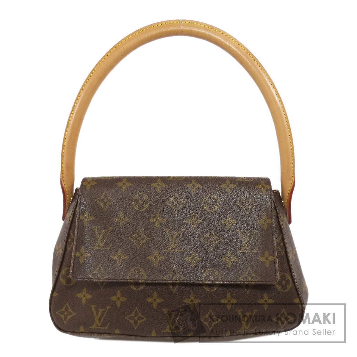 LOUIS VUITTON  M51147 Handbag Mini looping Monogram canvas Ladies