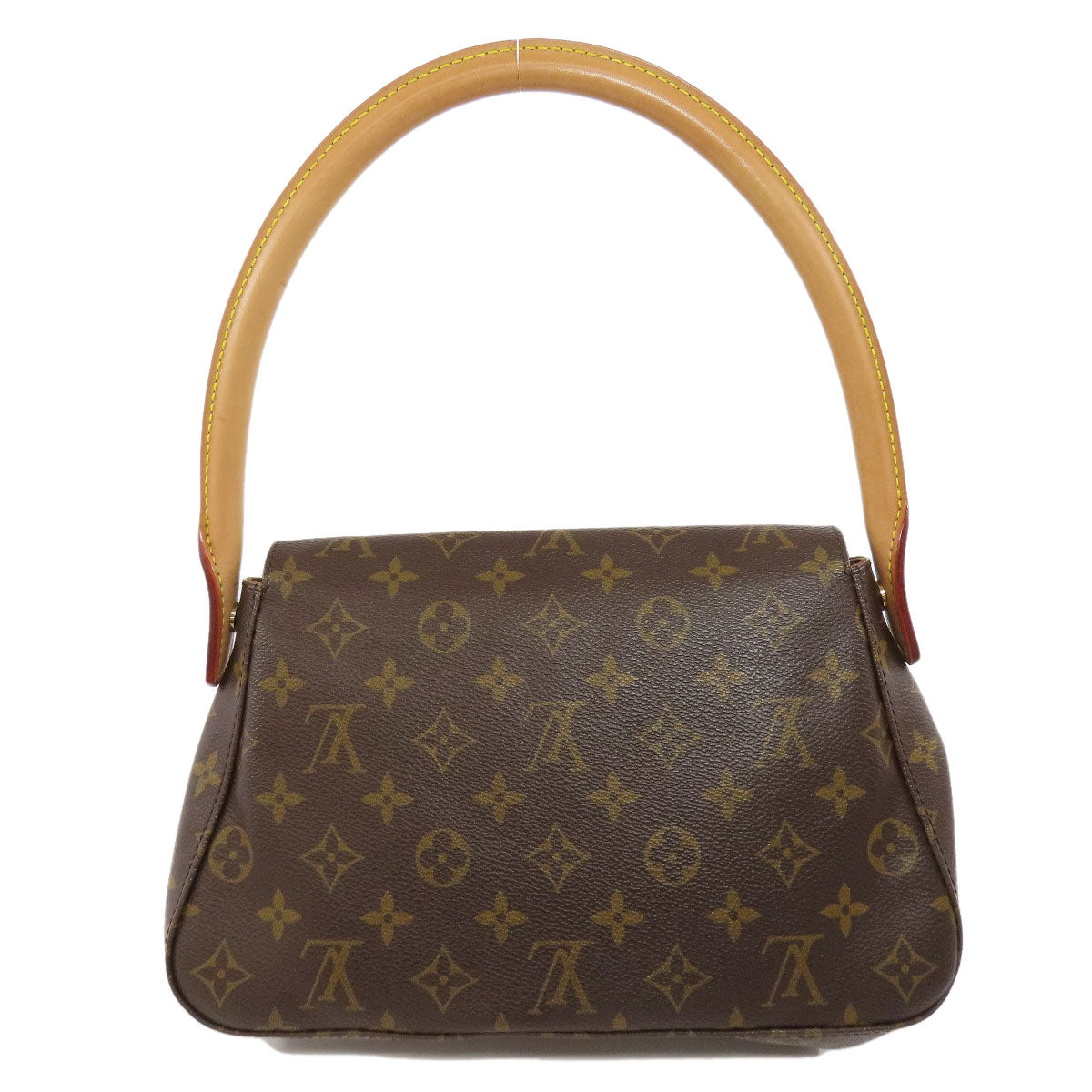 LOUIS VUITTON  M51147 Handbag Mini looping Monogram canvas Ladies