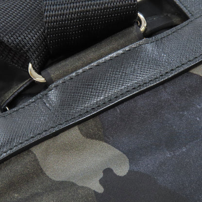 PRADA   Backpack Â· Daypack LogoHardware Camouflage pattern Nylon Ladies
