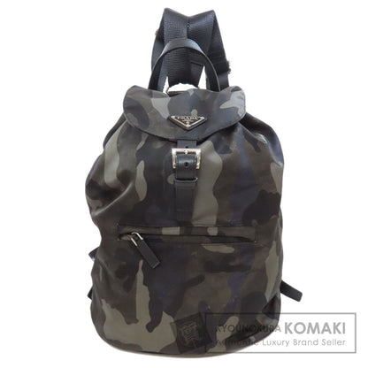 PRADA   Backpack Â· Daypack LogoHardware Camouflage pattern Nylon Ladies