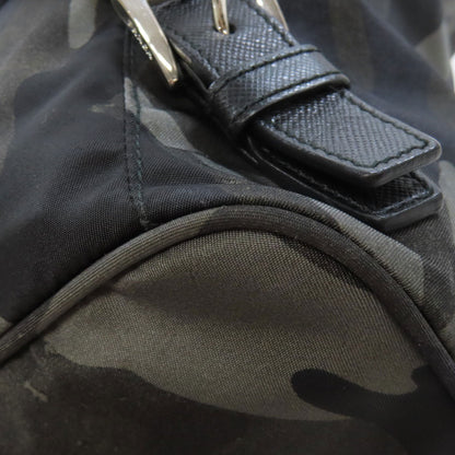 PRADA   Backpack Â· Daypack LogoHardware Camouflage pattern Nylon Ladies