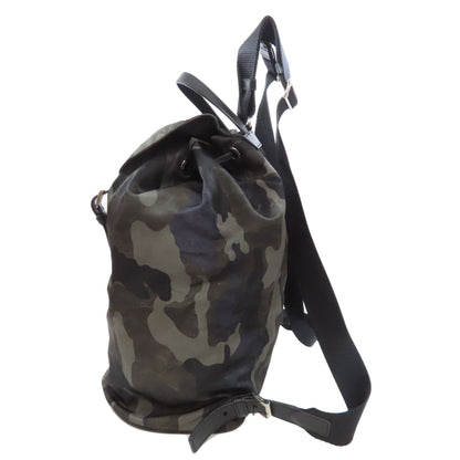 PRADA   Backpack Â· Daypack LogoHardware Camouflage pattern Nylon Ladies