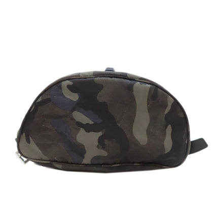 PRADA   Backpack Â· Daypack LogoHardware Camouflage pattern Nylon Ladies