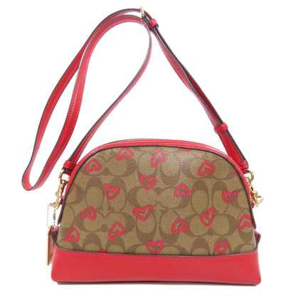 COACH  91015 Shoulder Bag Signature Heart PVC Ladies