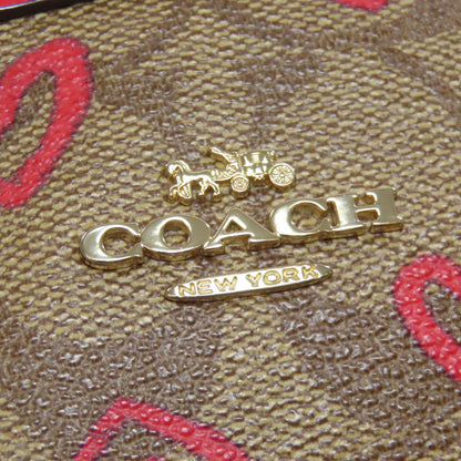 COACH  91015 Shoulder Bag Signature Heart PVC Ladies