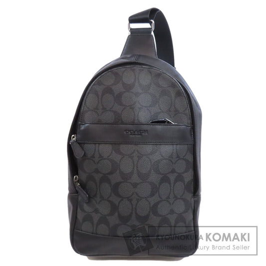 COACH  f54787 body bag Signature PVC Ladies