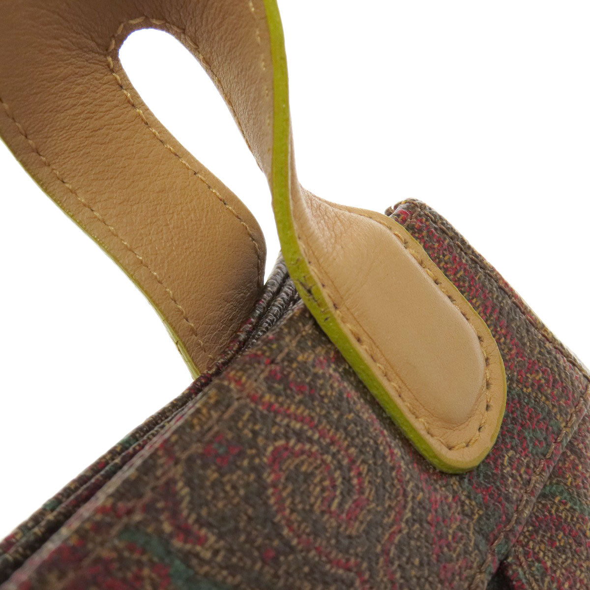 ETRO Paisley pattern Handbag PVC Ladies [Used]