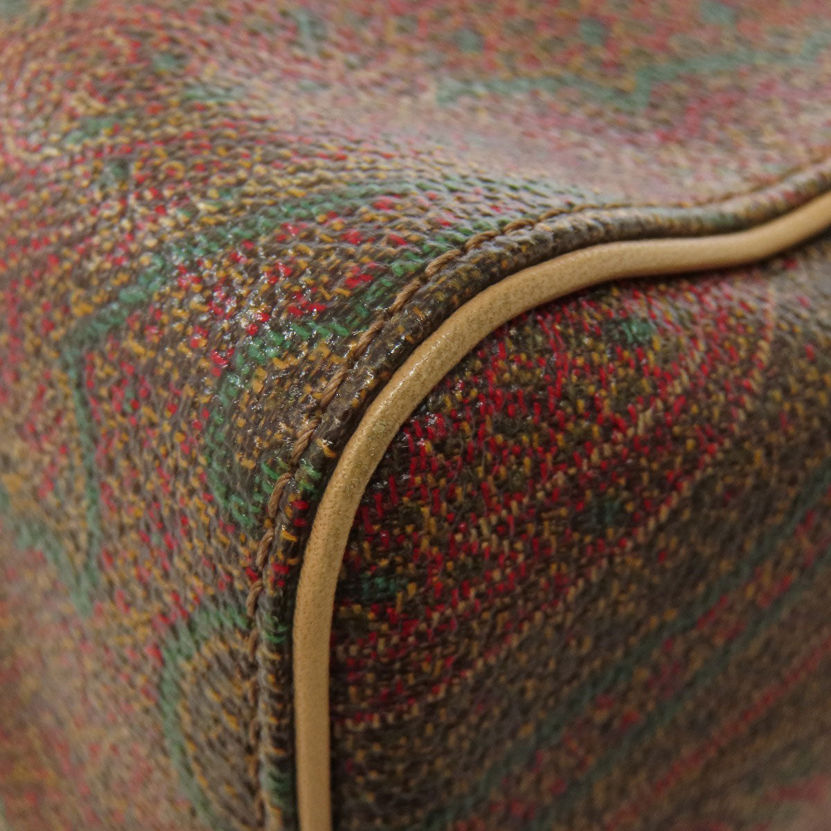 ETRO Paisley pattern Handbag PVC Ladies [Used]