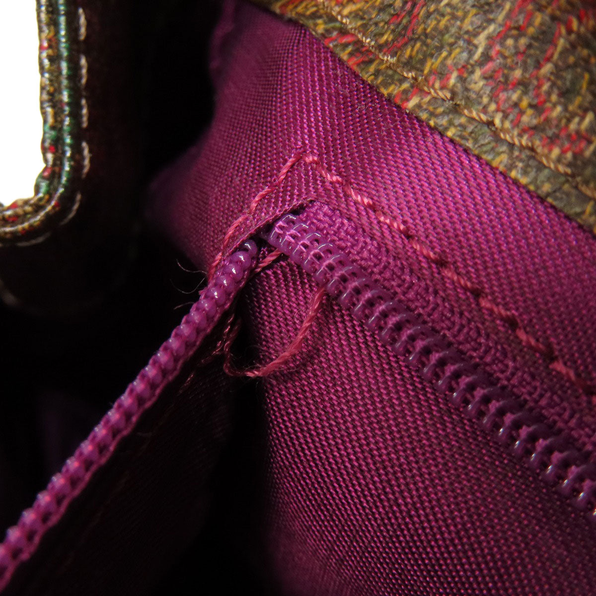 ETRO Paisley pattern Handbag PVC Ladies [Used]