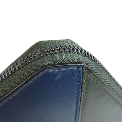 Jimmy Choo logo Long wallet (with coin pocket) Leather Ladies [Used]