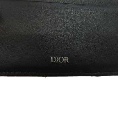 CHRISTIAN DIOR   Bifold Wallet with Coin Pocket Trotter pattern Leather CanvasLadies