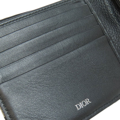 CHRISTIAN DIOR   Bifold Wallet with Coin Pocket Trotter pattern Leather CanvasLadies