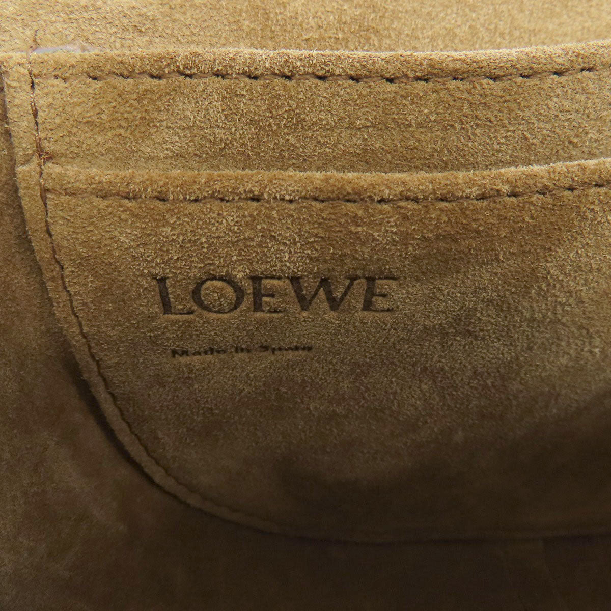 LOEWE Gate Dual Shoulder Bag Calf Ladies [Used]