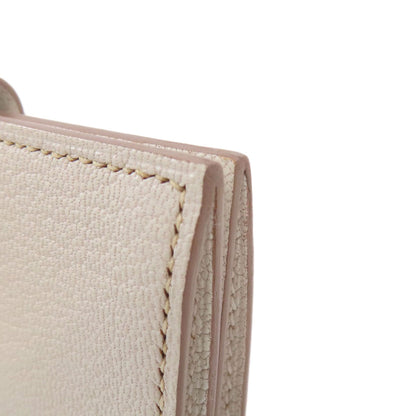 HERMES Bearn Gold Hardware Card Case Chevre Ladies [Used]