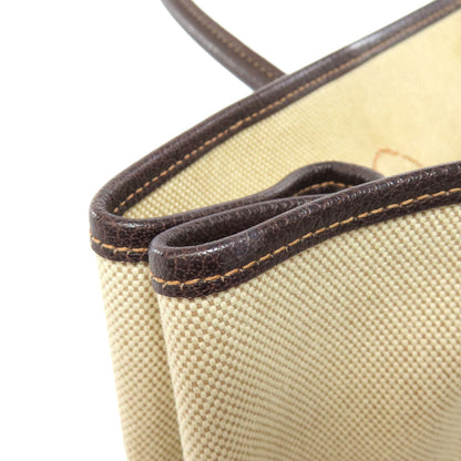 HERMES Garden Party PM Silver Hardware Tote Bag Tower ash Ladies [Used]