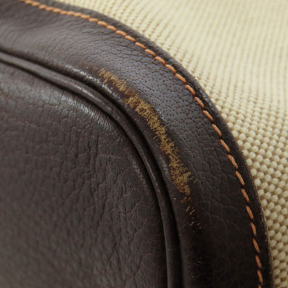 HERMES Garden Party PM Silver Hardware Tote Bag Tower ash Ladies [Used]