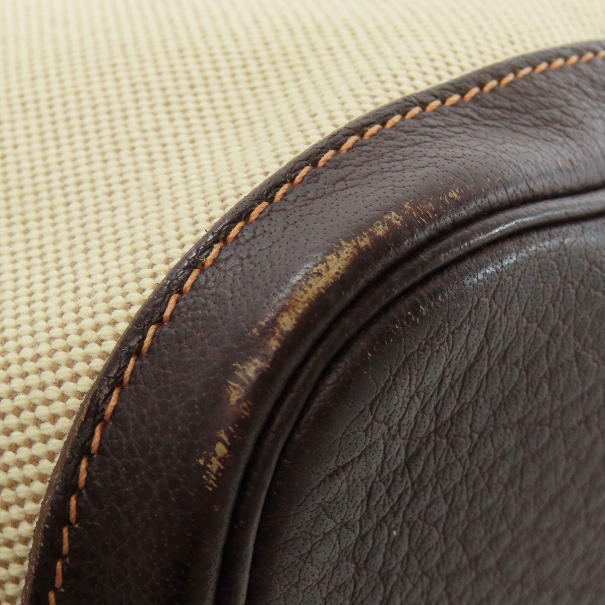 HERMES Garden Party PM Silver Hardware Tote Bag Tower ash Ladies [Used]