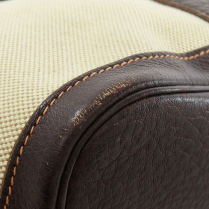 HERMES Garden Party PM Silver Hardware Tote Bag Tower ash Ladies [Used]