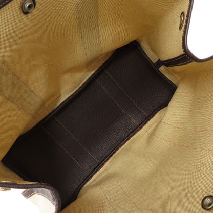 HERMES Garden Party PM Silver Hardware Tote Bag Tower ash Ladies [Used]