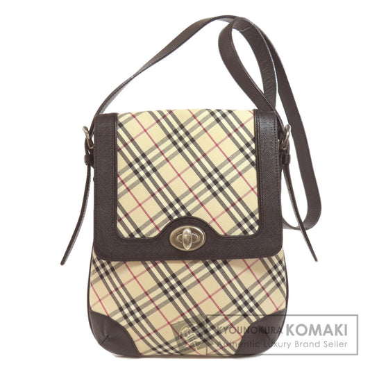 BURBERRY   Shoulder Bag Nova Check Canvas Ladies