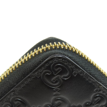 GUCCI 447939 GG guccissima Card Case Leather Ladies [Used]