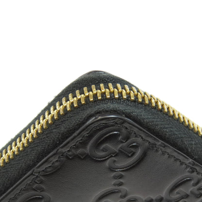 GUCCI 447939 GG guccissima Card Case Leather Ladies [Used]