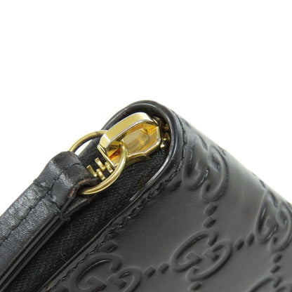 GUCCI 447939 GG guccissima Card Case Leather Ladies [Used]