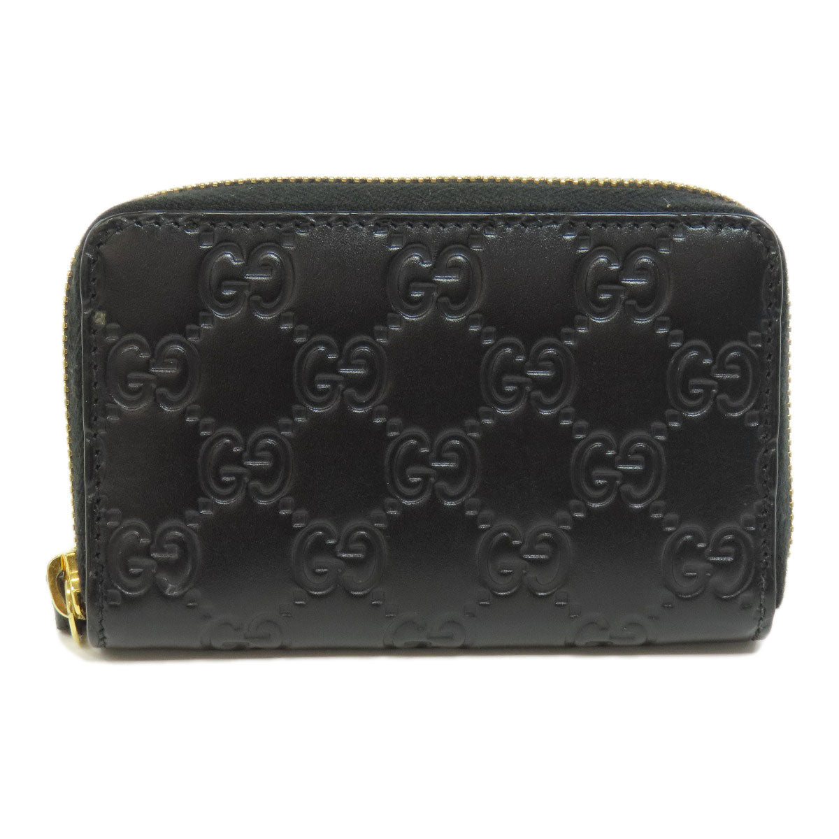 GUCCI 447939 GG guccissima Card Case Leather Ladies [Used]