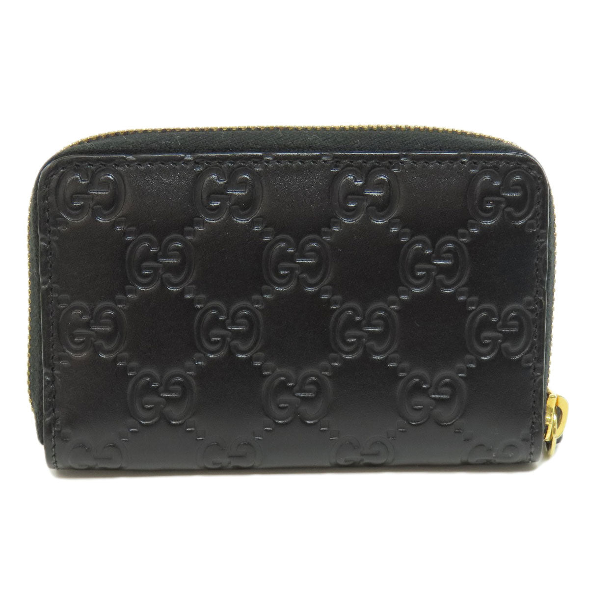 GUCCI 447939 GG guccissima Card Case Leather Ladies [Used]