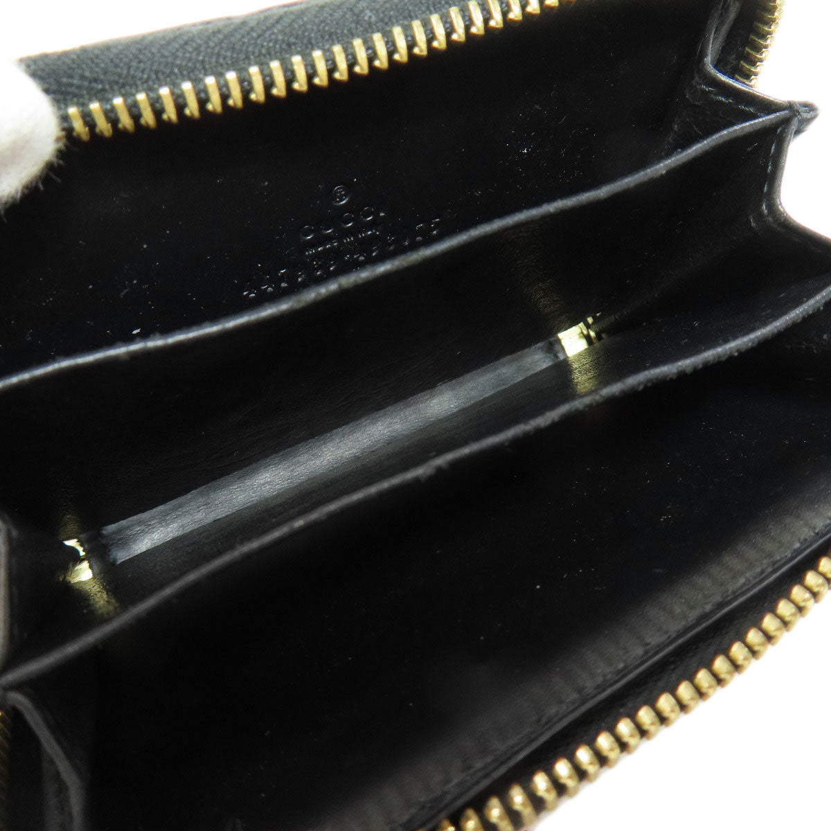 GUCCI 447939 GG guccissima Card Case Leather Ladies [Used]