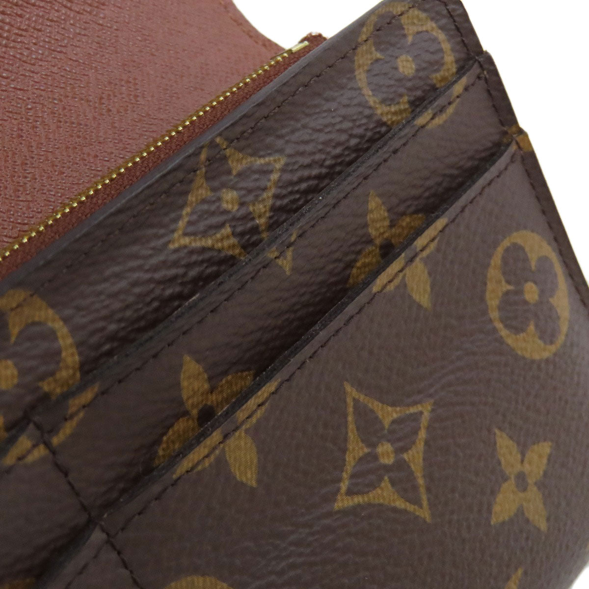 LOUIS VUITTON  M60531 Long wallet (with coin pocket) Portefeiulle Â· Sarah Monogram canvas Ladies