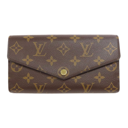 LOUIS VUITTON  M60531 Long wallet (with coin pocket) Portefeiulle Â· Sarah Monogram canvas Ladies