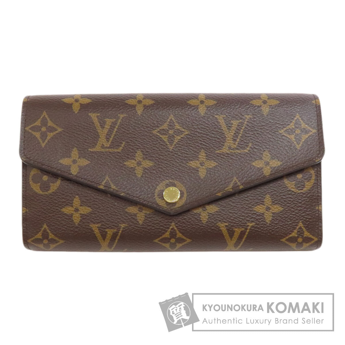 LOUIS VUITTON  M60531 Long wallet (with coin pocket) Portefeiulle Â· Sarah Monogram canvas Ladies