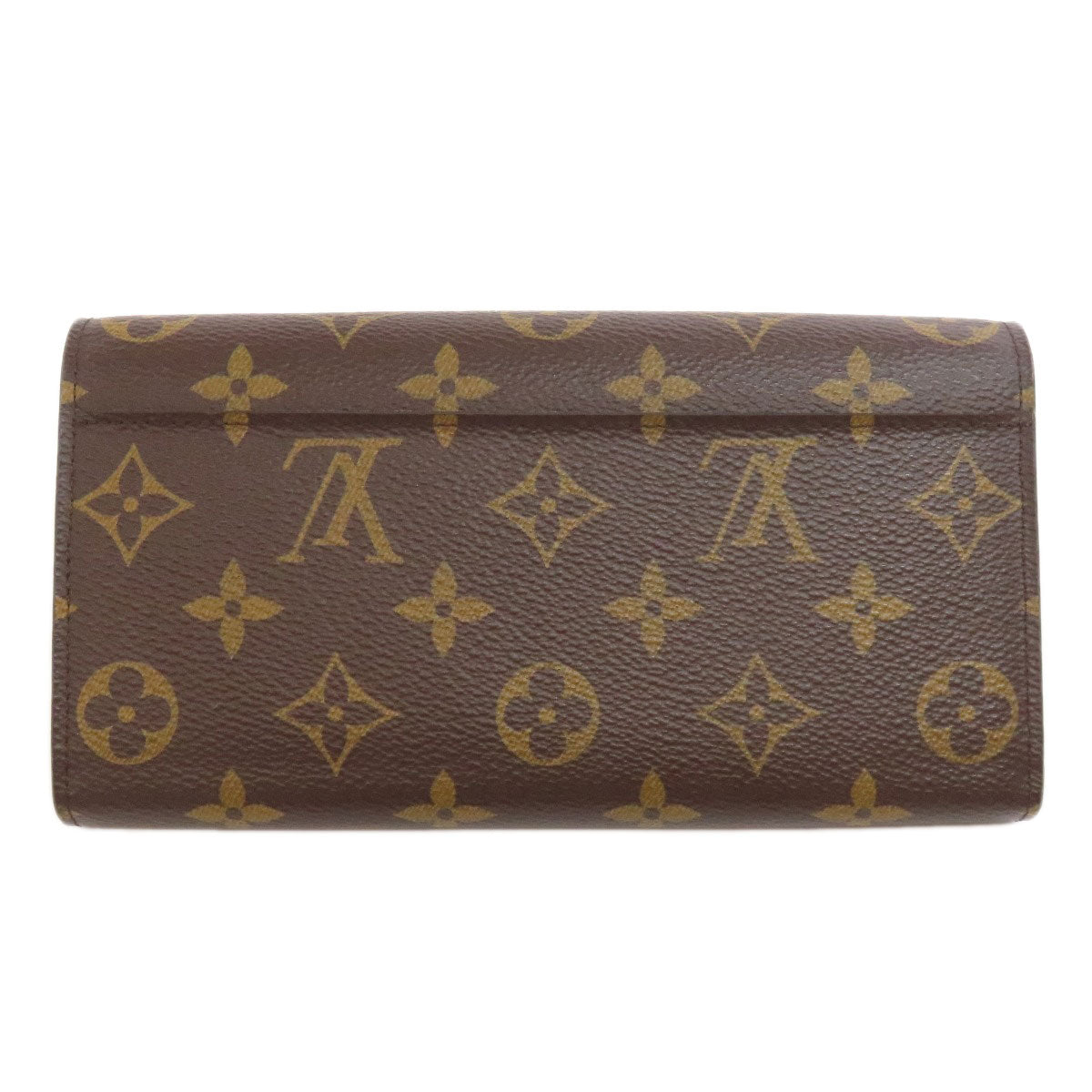 LOUIS VUITTON  M60531 Long wallet (with coin pocket) Portefeiulle Â· Sarah Monogram canvas Ladies