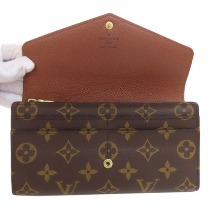 LOUIS VUITTON  M60531 Long wallet (with coin pocket) Portefeiulle Â· Sarah Monogram canvas Ladies