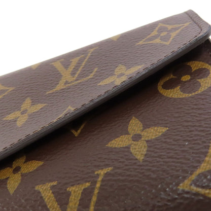 LOUIS VUITTON  M60531 Long wallet (with coin pocket) Portefeiulle Â· Sarah Monogram canvas Ladies