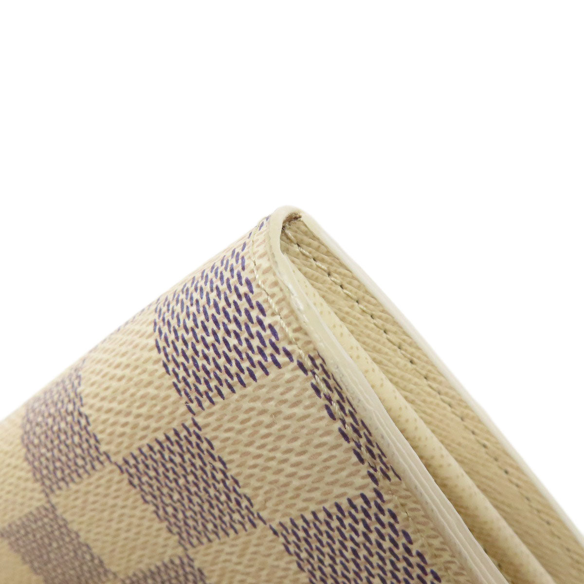 LOUIS VUITTON  N63208 Long wallet (with coin pocket) Portefeiulle Â· Sarah Damier canvas Ladies