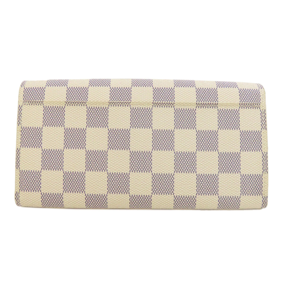 LOUIS VUITTON N63208 Portefeiulle Â· Sarah Long wallet (with coin pocket) Damier canvas Ladies [Used]