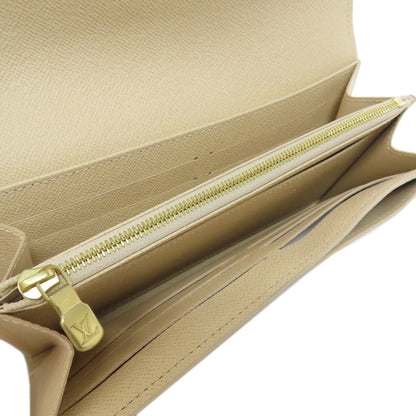 LOUIS VUITTON N63208 Portefeiulle Â· Sarah Long wallet (with coin pocket) Damier canvas Ladies [Used]