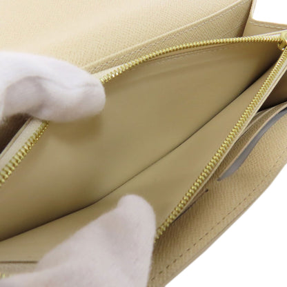 LOUIS VUITTON N63208 Portefeiulle Â· Sarah Long wallet (with coin pocket) Damier canvas Ladies [Used]