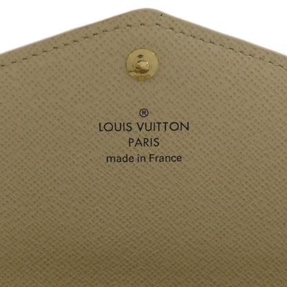 LOUIS VUITTON  N63208 Long wallet (with coin pocket) Portefeiulle Â· Sarah Damier canvas Ladies