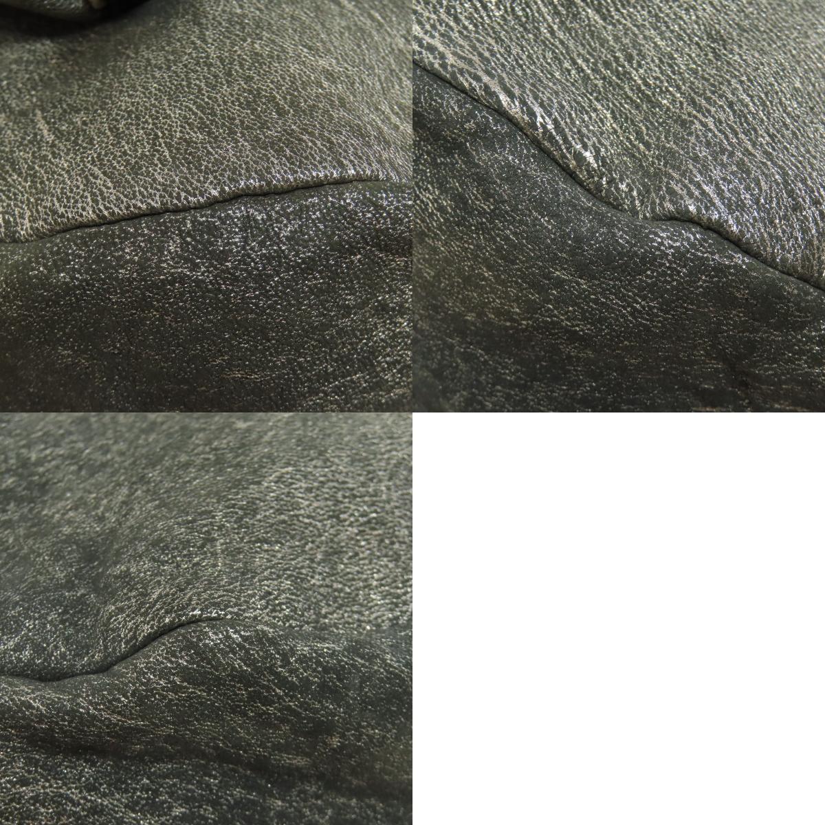 Jimmy Choo Biker Chain Tote Bag Leather Ladies [Used]